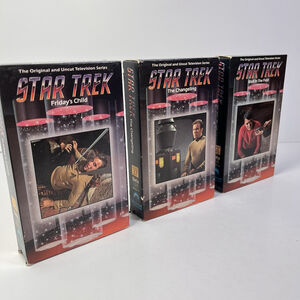 1967 Star Trek Ep. 32, 36 & 37 The Original Television Series Betamax Beta USA